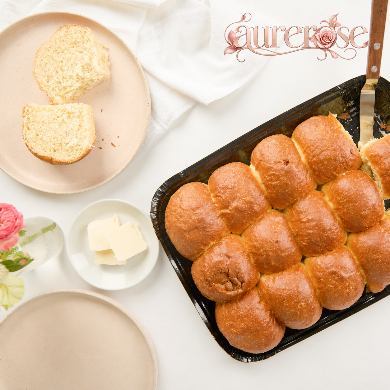 Take & Bake Brioche Rolls